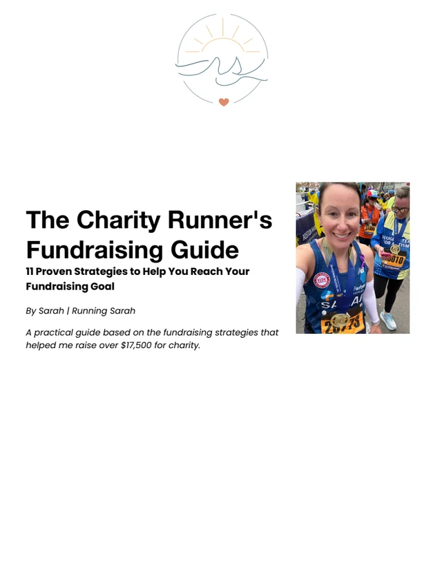 The Charity Runner’s Fundraising Guide by Sarah